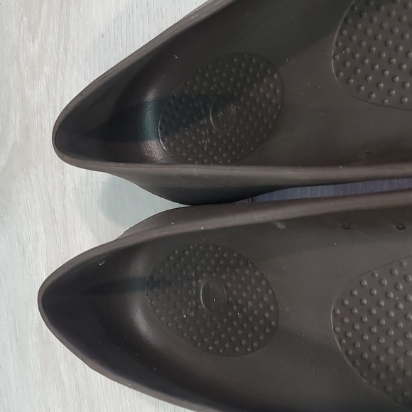 Crocs Women Comfort Round Toe Clogs Mary Jane Rubber Shoes sz 10 - Picture 6 of 13